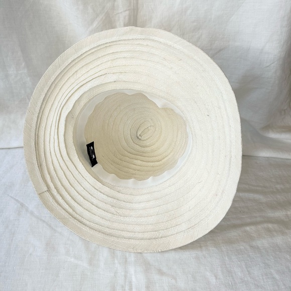 August Hat Company Natural Linen Hat - Picture 9 of 15